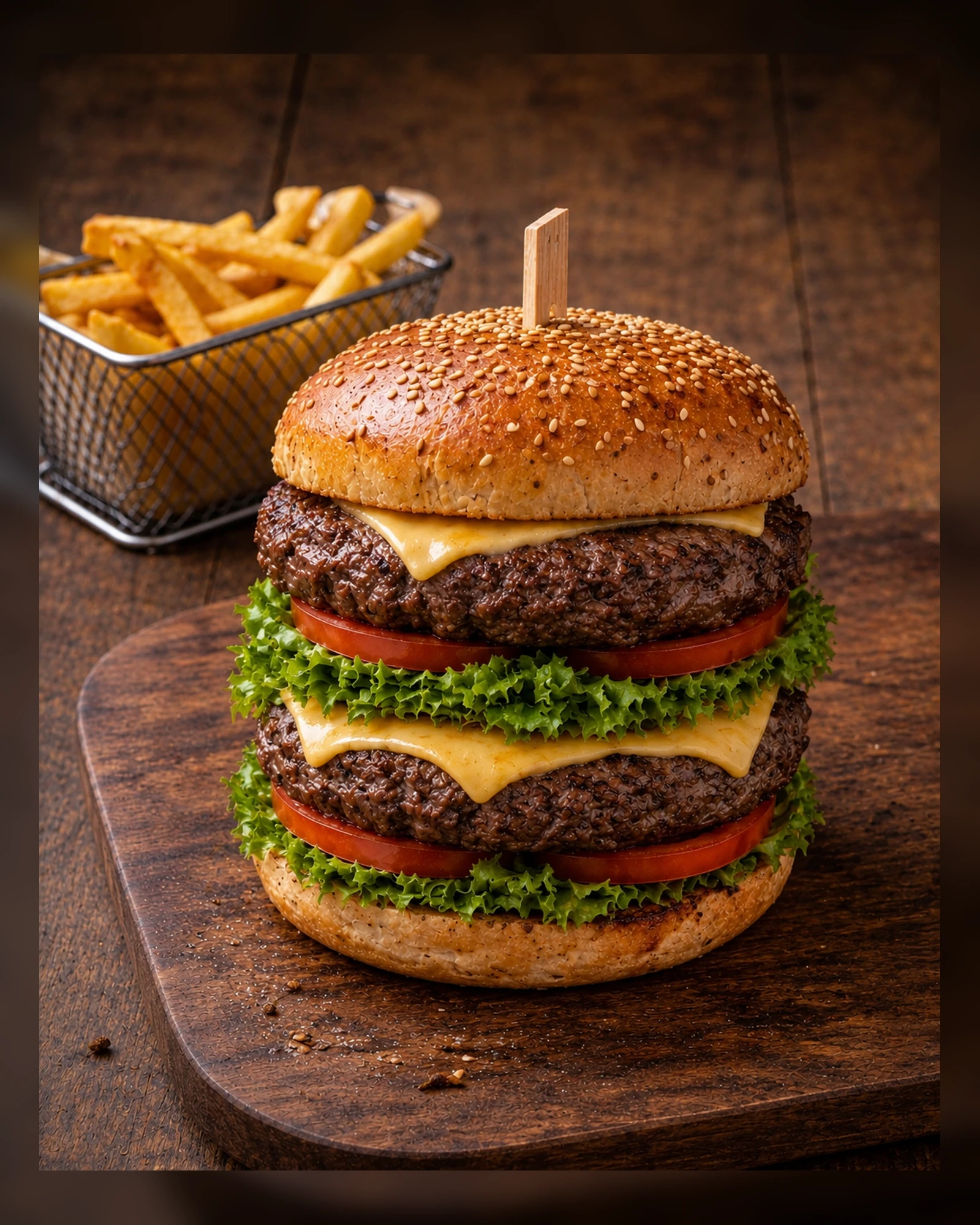 Double Hara Steak Burger